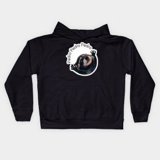 Pedro Raccoon Meme Kids Hoodie